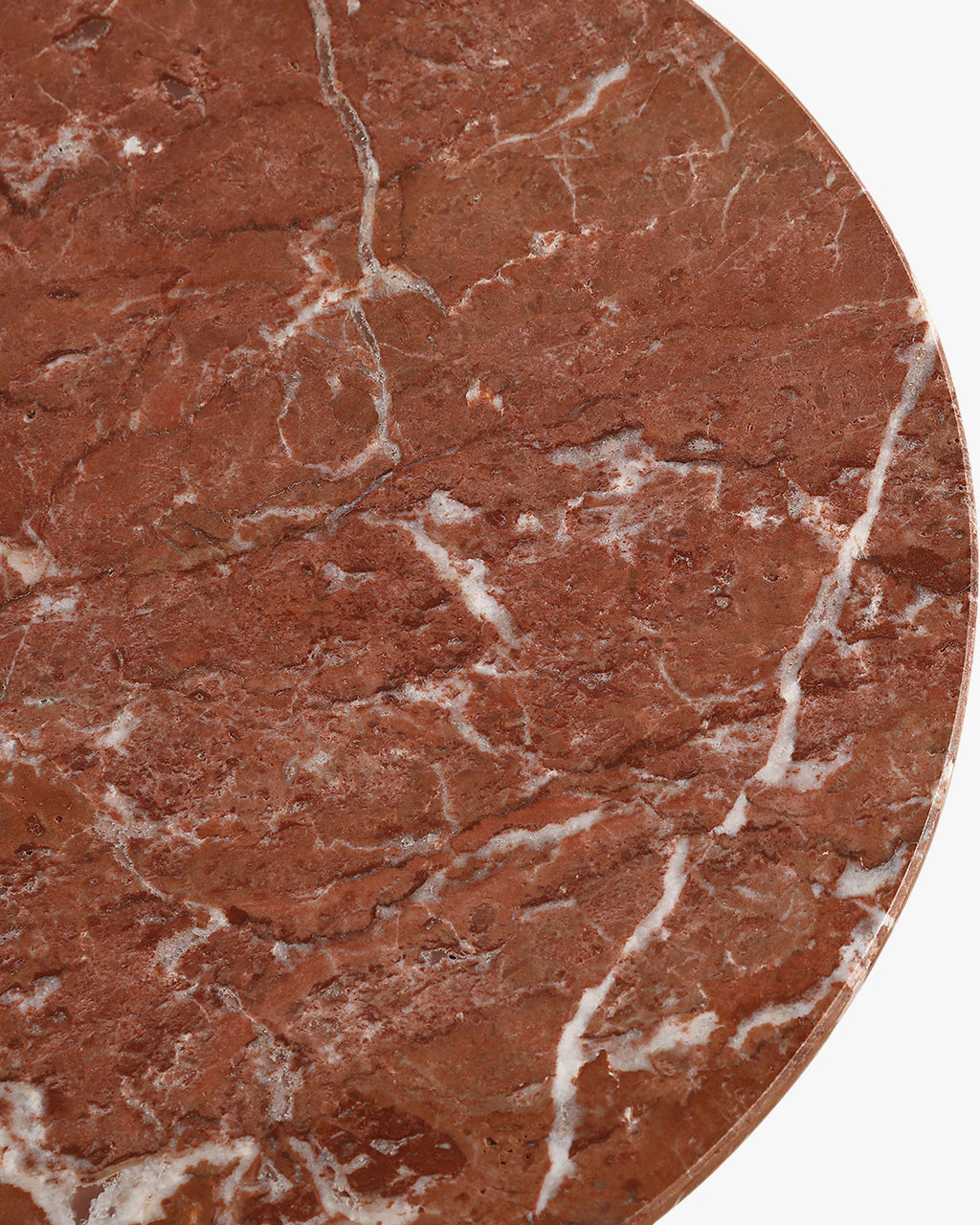 Table d'appoint en chêne massif naturel et marbre/travertin avec sophistication discrète pour salon et chambre