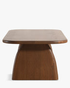 Table d'appoint moderne en bois et métal, design harmonieux, format duo, pour salon