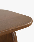 Table d'appoint moderne en bois et métal, design harmonieux, format duo, pour salon