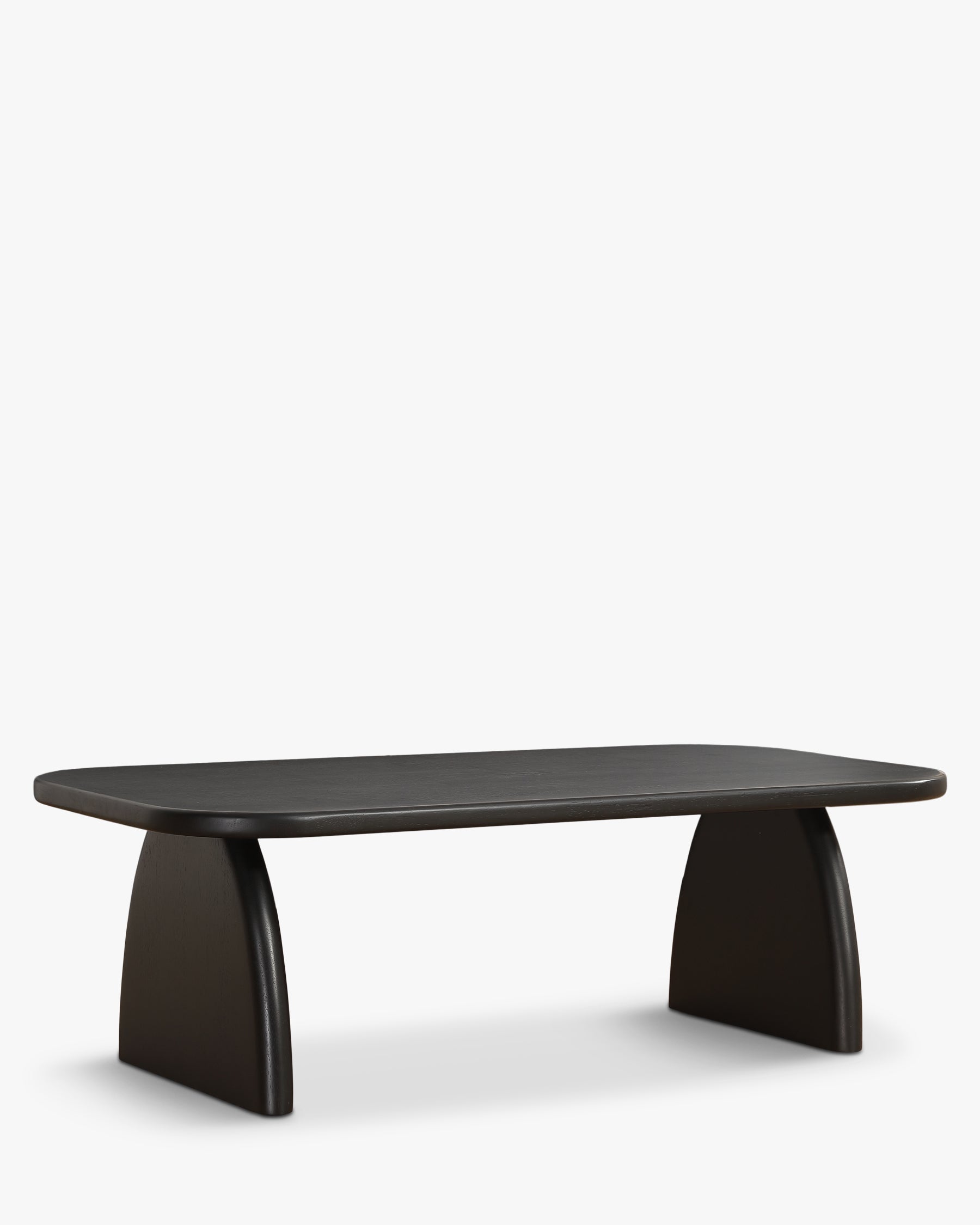 Table basse moderne en bois et métal, design harmonieux, format duo pour salon