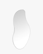 Miroir organique métal/résine avec forme incurvée et effet de superposition Salon et chambre à coucher