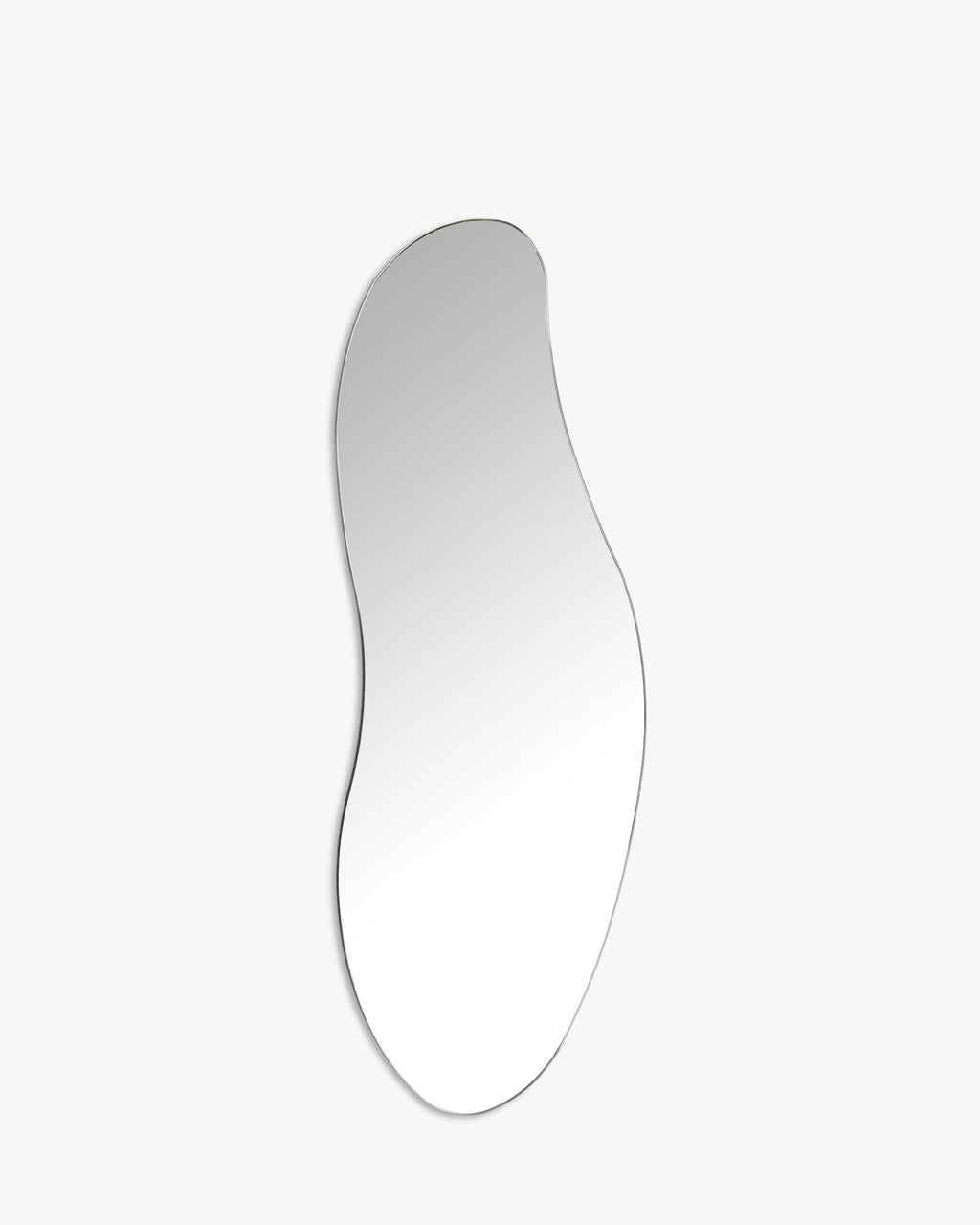 Miroir organique métal/résine avec forme incurvée et effet de superposition Salon et chambre à coucher