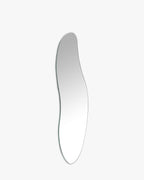 Miroir organique métal/résine avec forme incurvée et effet de superposition Salon et chambre à coucher