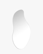 Miroir organique métal/résine avec forme incurvée et effet de superposition Salon et chambre à coucher