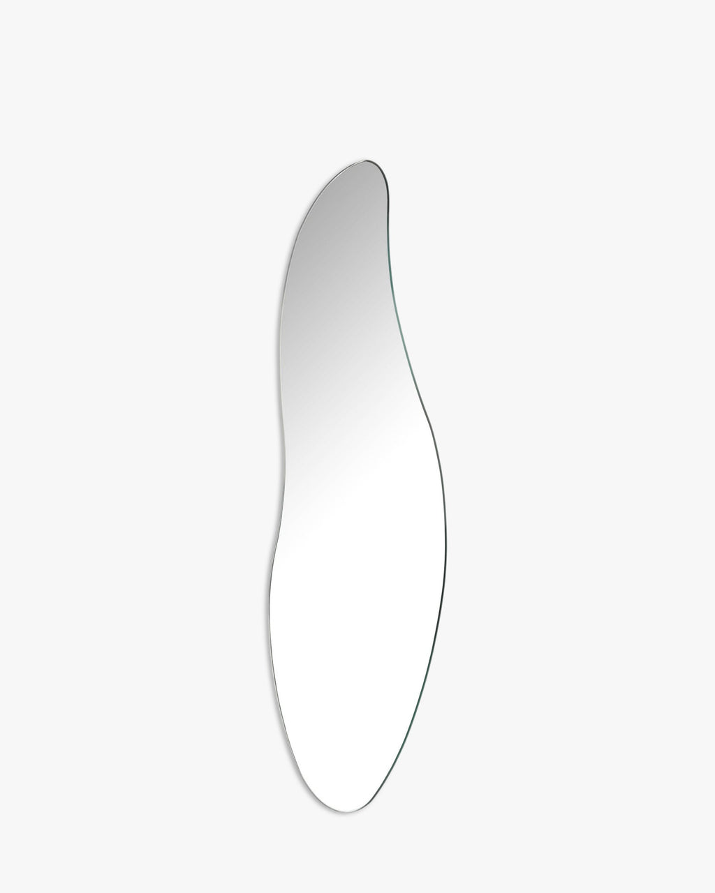 Miroir organique métal/résine avec forme incurvée et effet de superposition Salon et chambre à coucher
