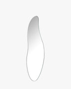 Miroir organique métal/résine avec forme incurvée et effet de superposition Salon et chambre à coucher