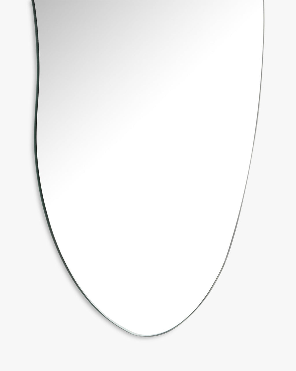 Miroir organique métal/résine avec forme incurvée et effet de superposition Salon et chambre à coucher