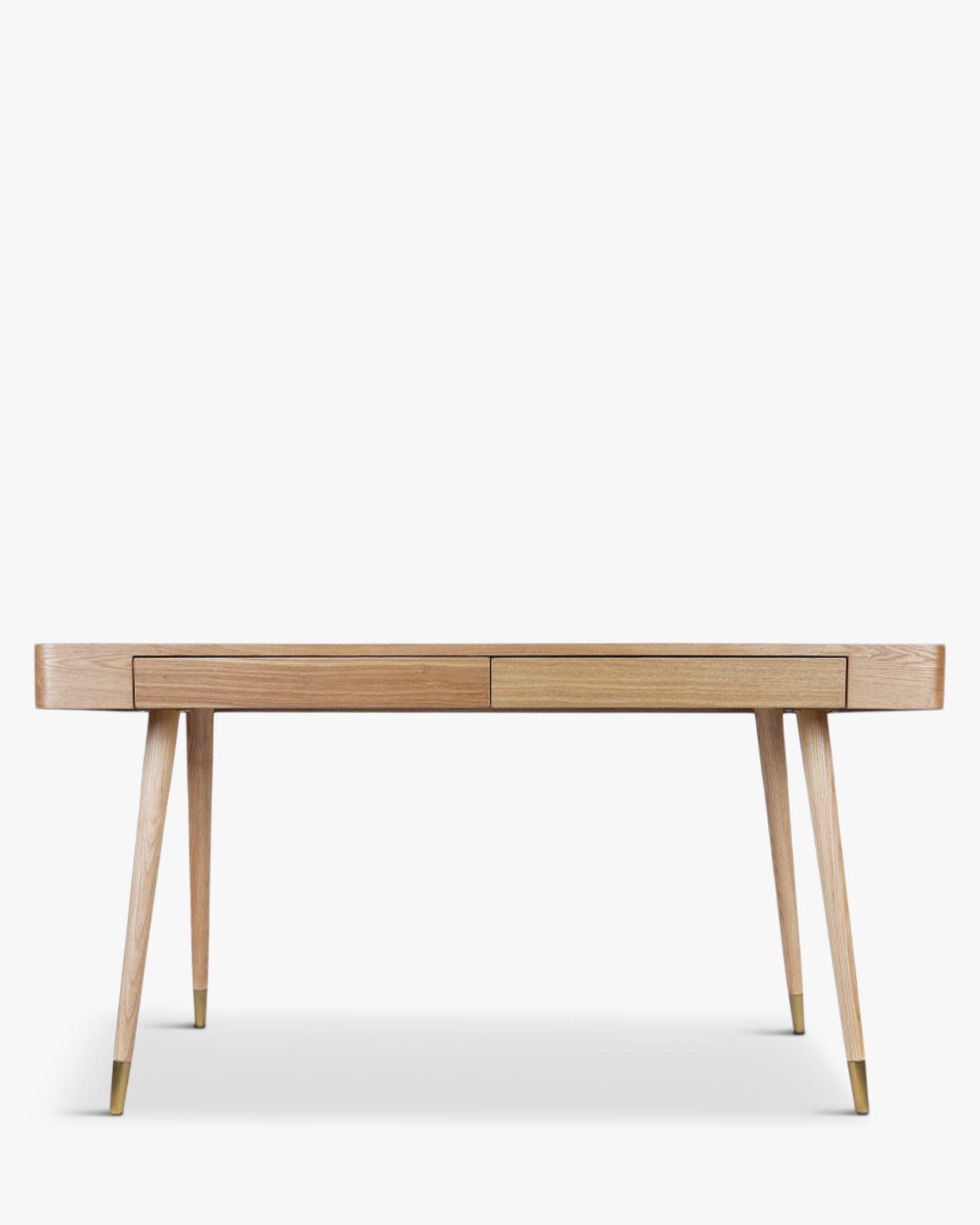 Bureau en bois discret avec tiroir et rangement de surface dissimulé pour bureau à domicile