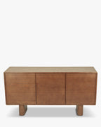 Buffet en bois minimaliste au design naturel et style moderne pour salon
