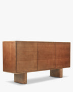 Buffet en bois minimaliste au design naturel et style moderne pour salon