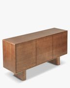 Buffet en bois minimaliste au design naturel et style moderne pour salon