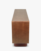 Buffet en bois minimaliste au design naturel et style moderne pour salon