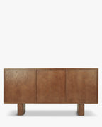 Buffet en bois minimaliste au design naturel et style moderne pour salon