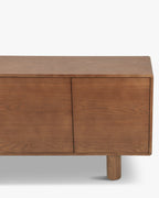 Buffet en bois minimaliste au design naturel et style moderne pour salon