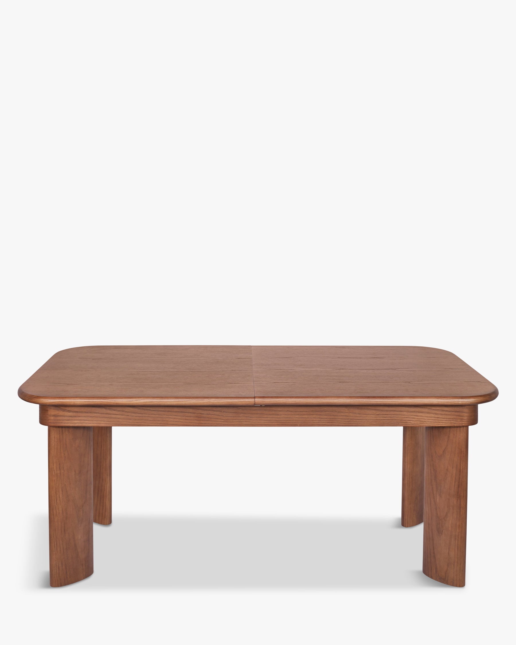 Table de salle à manger minimaliste en noyer au design sophistiqué et polyvalent