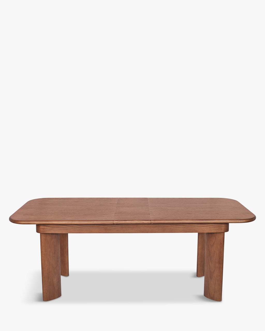 Table de salle à manger minimaliste en noyer au design sophistiqué et polyvalent