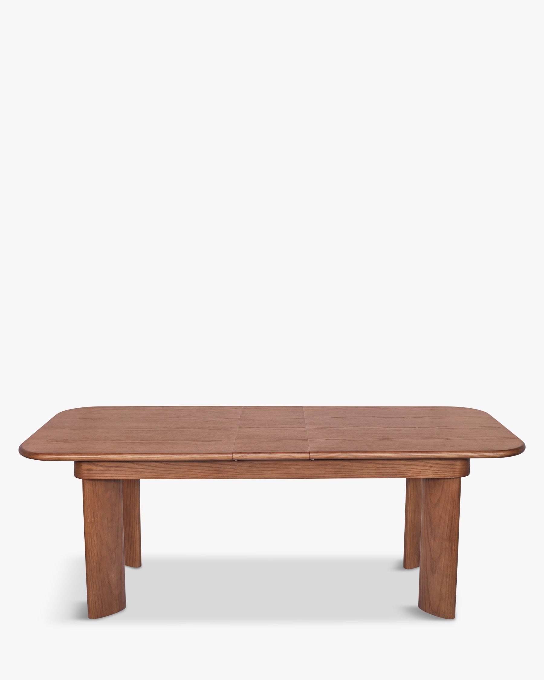 Table de salle à manger minimaliste en noyer au design sophistiqué et polyvalent
