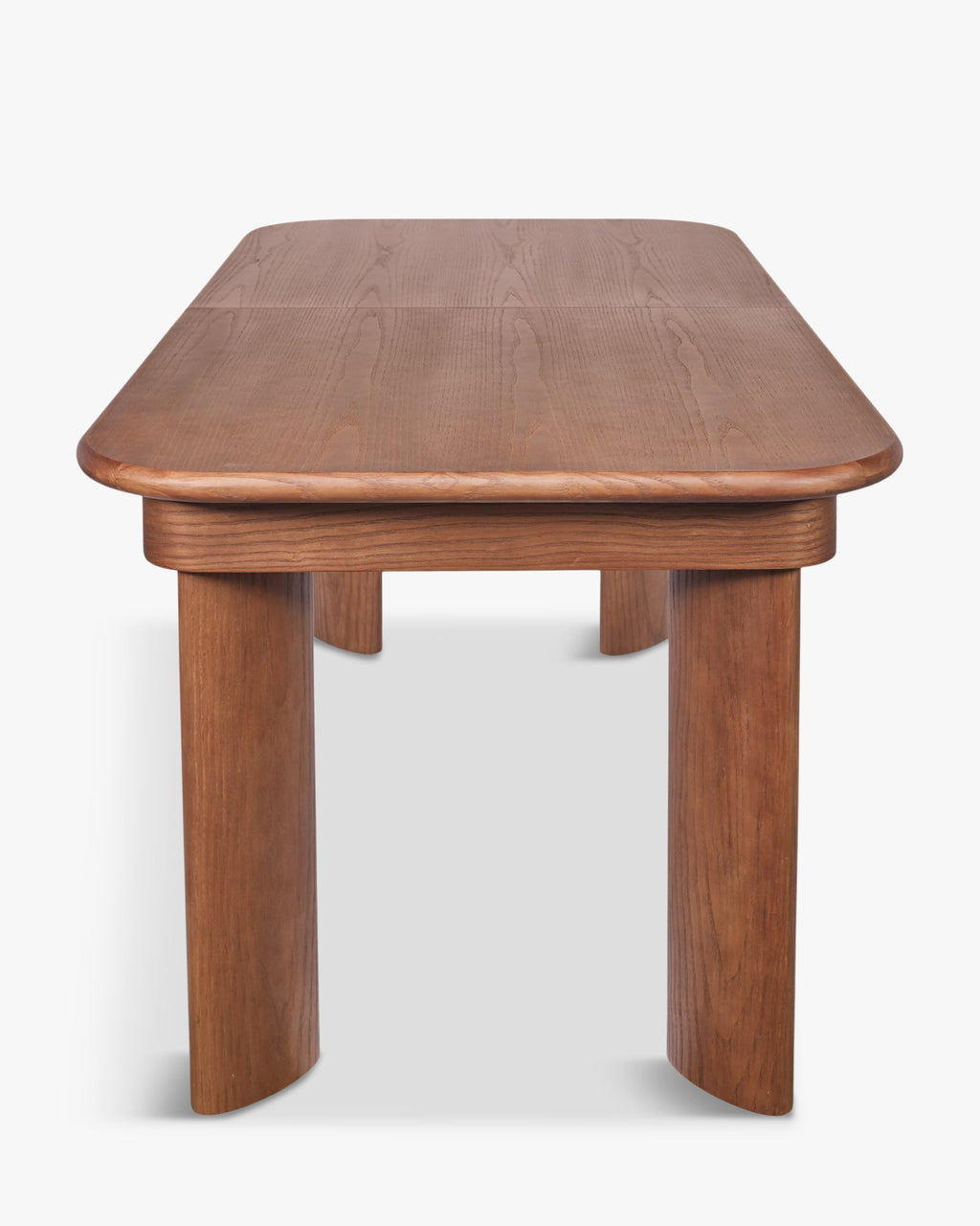 Table de salle à manger minimaliste en noyer au design sophistiqué et polyvalent
