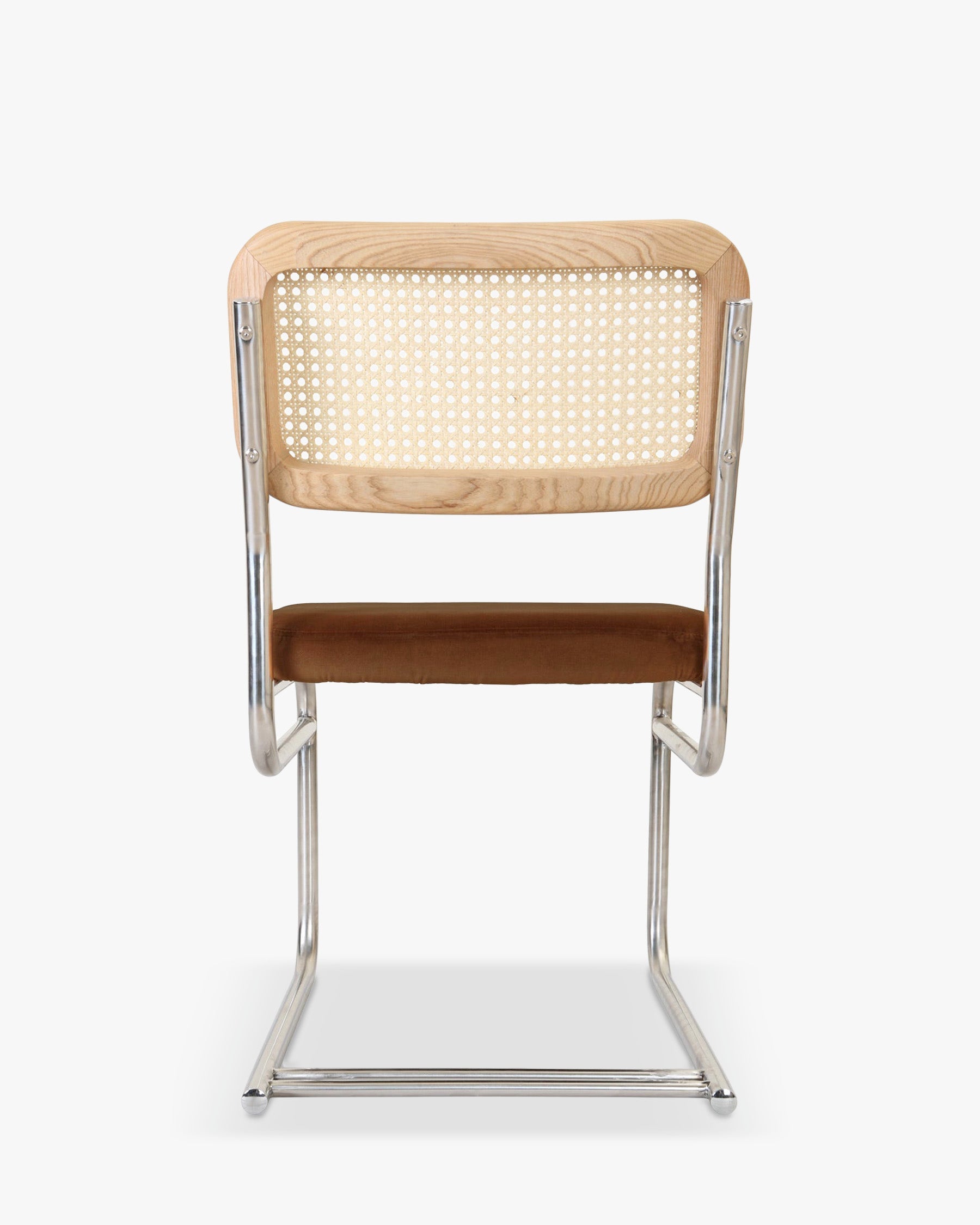 Chaise de salle à manger en tissu vintage avec style intemporel et dossier raffiné, pour salon, chambre et salle à manger