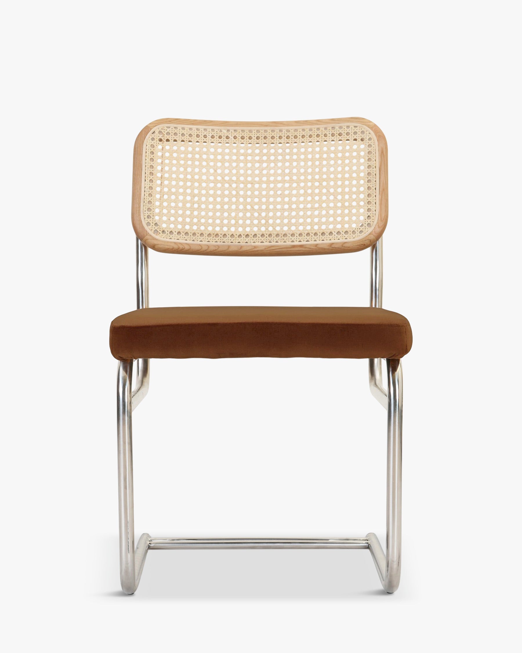 Chaise de salle à manger en tissu vintage avec style intemporel et dossier raffiné, pour salon, chambre et salle à manger