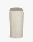 Console minimaliste en bois avec plateau large et pieds incurvés Salon et chambre