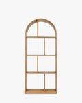 Bibliothèque polyvalente blond cendré pour salon, chambre et bureau à domicile