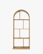 Bibliothèque polyvalente blond cendré pour salon, chambre et bureau à domicile
