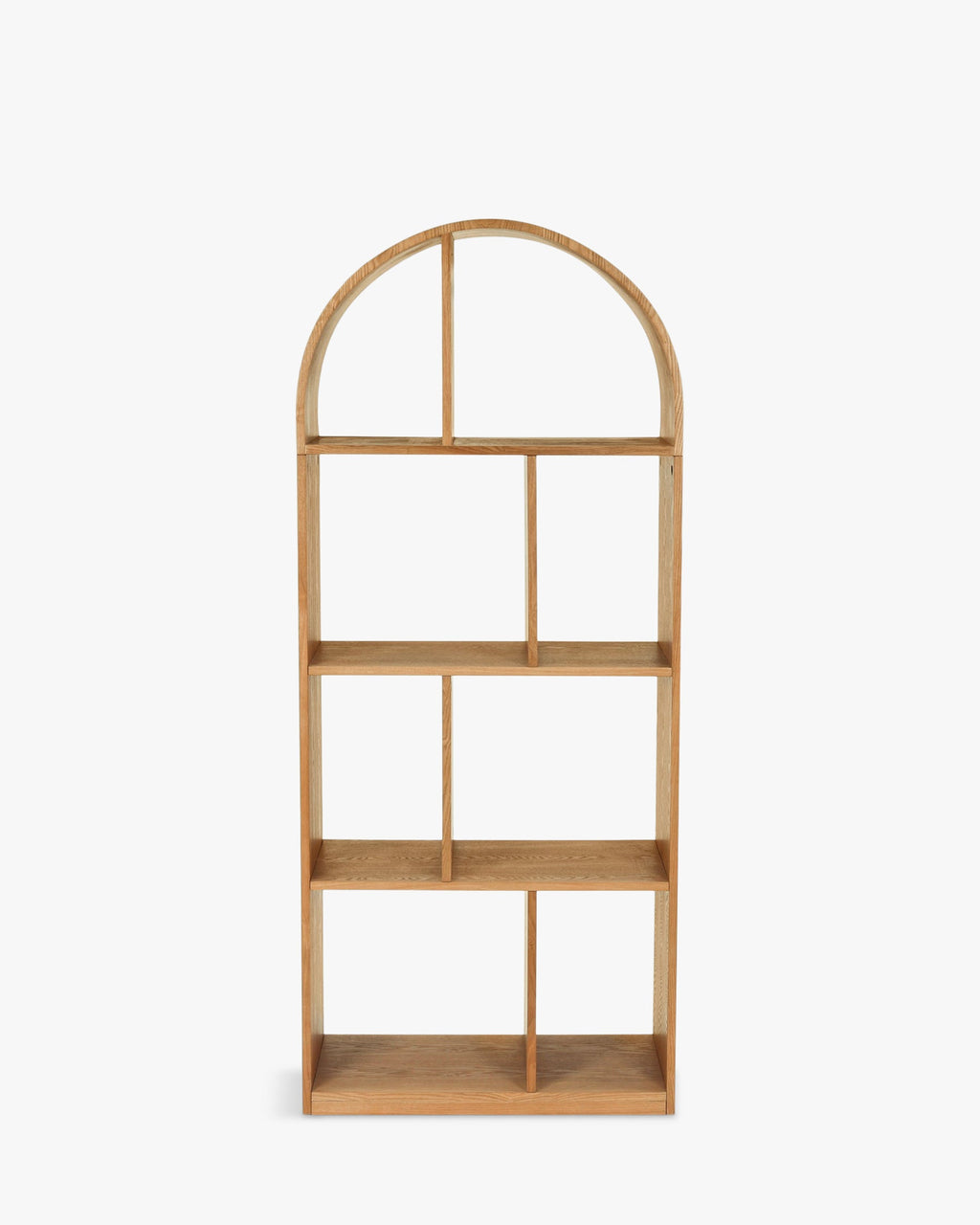 Bibliothèque polyvalente blond cendré pour salon, chambre et bureau à domicile