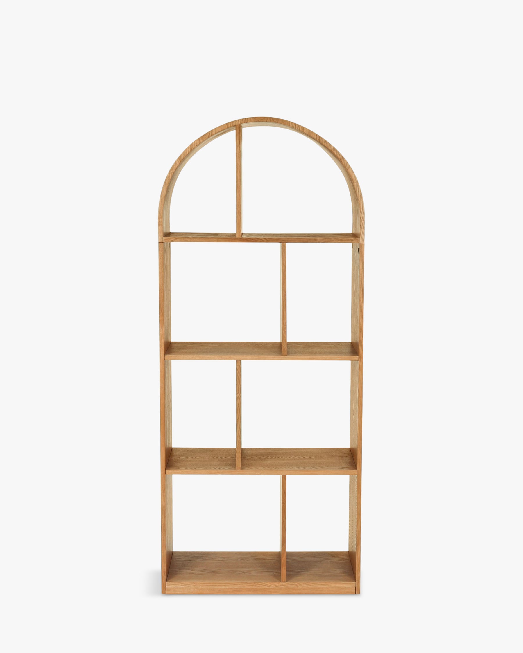 Bibliothèque polyvalente blond cendré pour salon, chambre et bureau à domicile