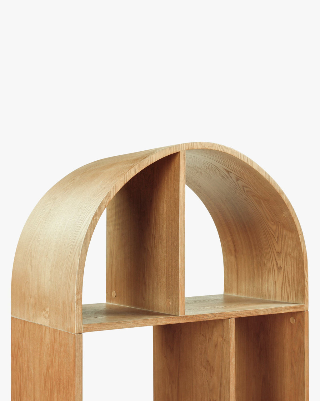 Bibliothèque polyvalente blond cendré pour salon, chambre et bureau à domicile