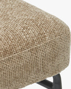 Chaise en Tissu Élégante avec Assise Généreuse et Dossier Enveloppant Salle à Manger et Salon