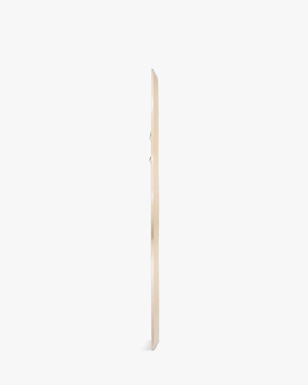 Miroir en résine chaude avec ton beige et effet amplificateur de lumière pour chambre, entrée et salon