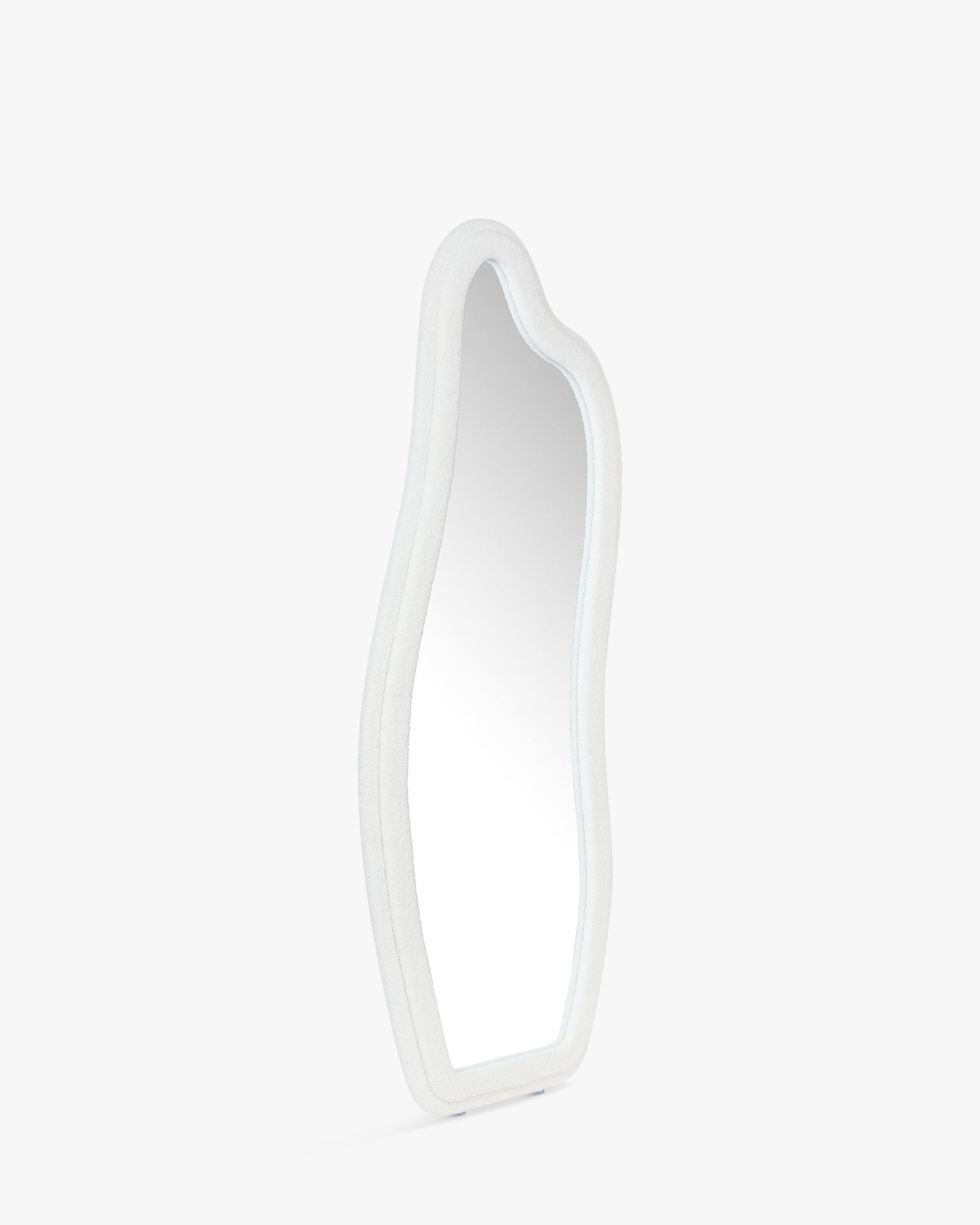 Miroir sur pied en bois/métal avec format polyvalent et taille H180 pour chambre et entrée