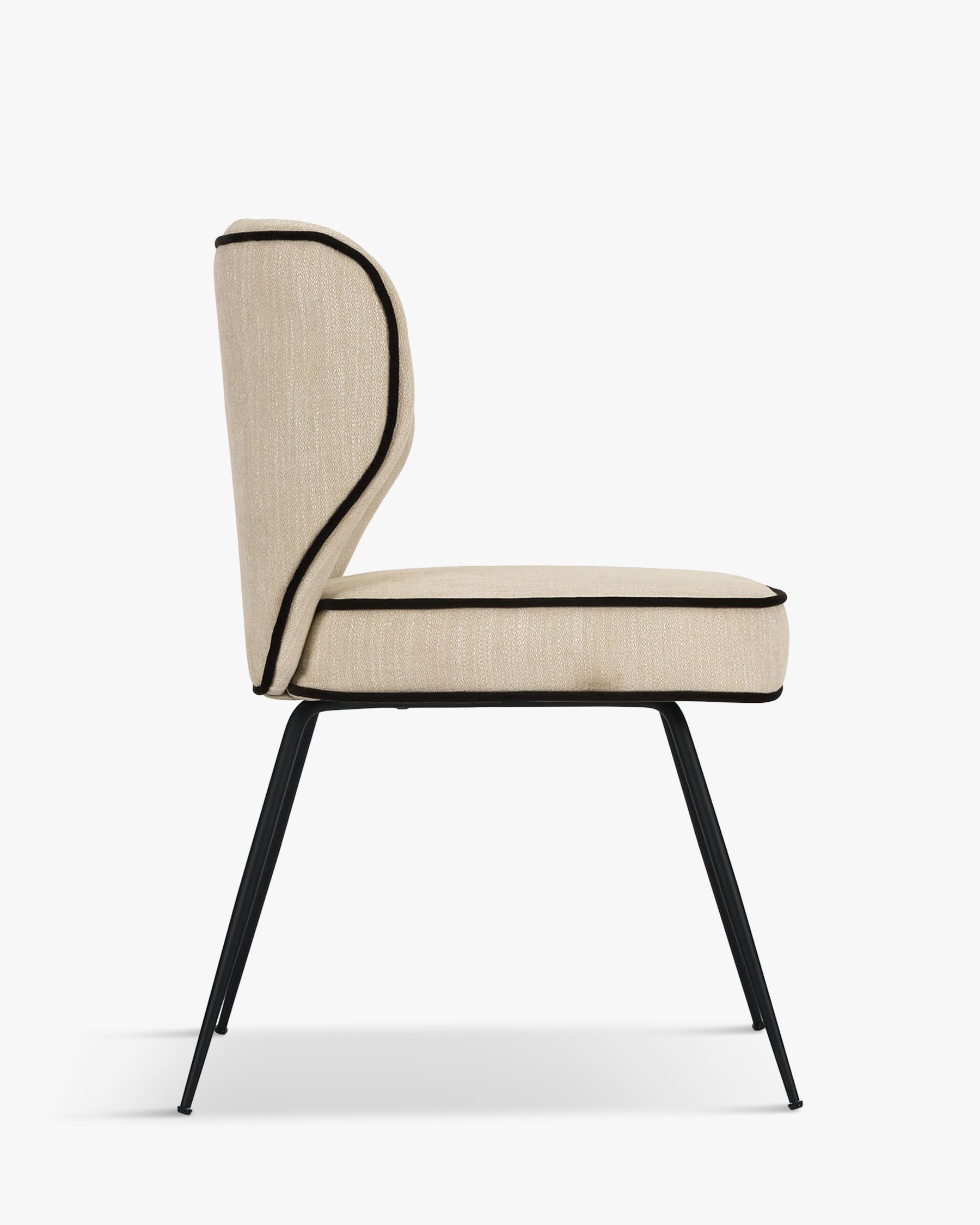 Chaise Contemporaine en Velours/Tissu avec Douceur Agréable et Polyvalence pour Salon et Salle à Manger