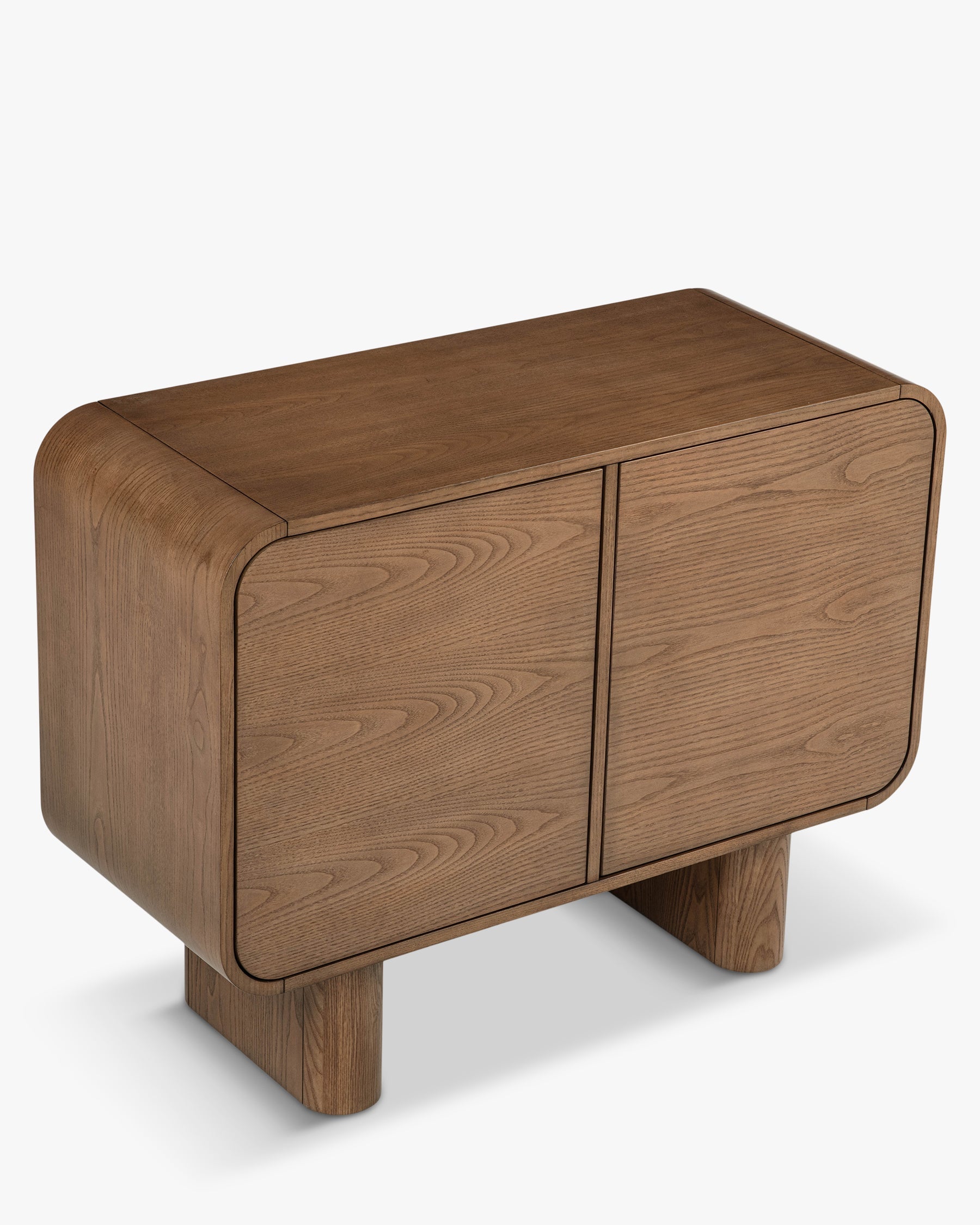 Buffet en bois rétro avec organisation optimale et style chaleureux pour le salon, la chambre et le bureau à domicile