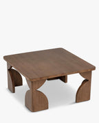 Table à manger en bois d'hévéa massif teinté noyer, chaleur, robustesse et authenticité, salle à manger