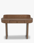 Table à manger en bois de noyer naturel veiné, finition chaleureuse et détails raffinés - Salle à manger
