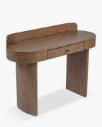Table à manger en bois de noyer naturel veiné, finition chaleureuse et détails raffinés - Salle à manger