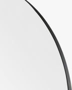 Miroir XXL Chic Atelier en Métal avec Effet Agrandissant & Format 185x90cm Salon & Chambre