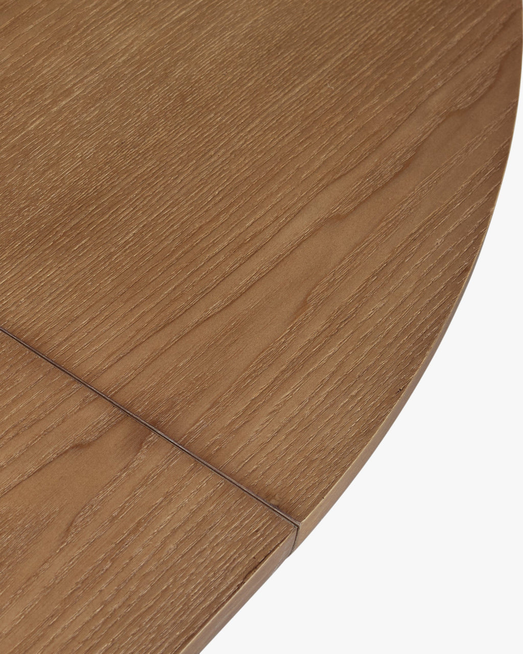 Table à manger extensible en frêne teinté noyer sobre avec salle à manger de style élégant