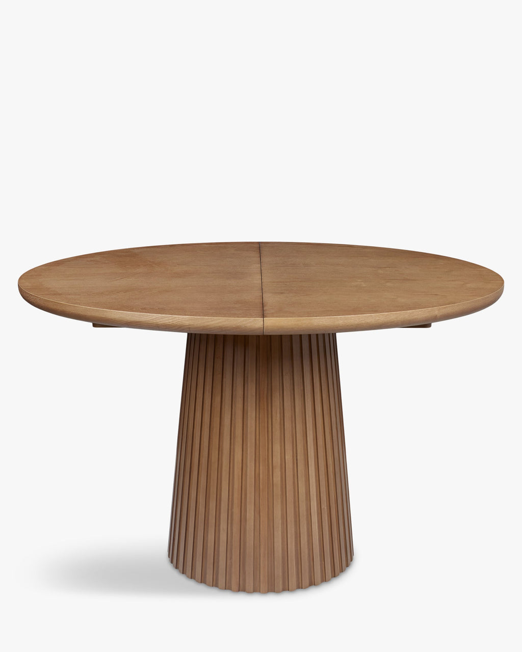 Table à manger extensible en frêne teinté noyer sobre avec salle à manger de style élégant