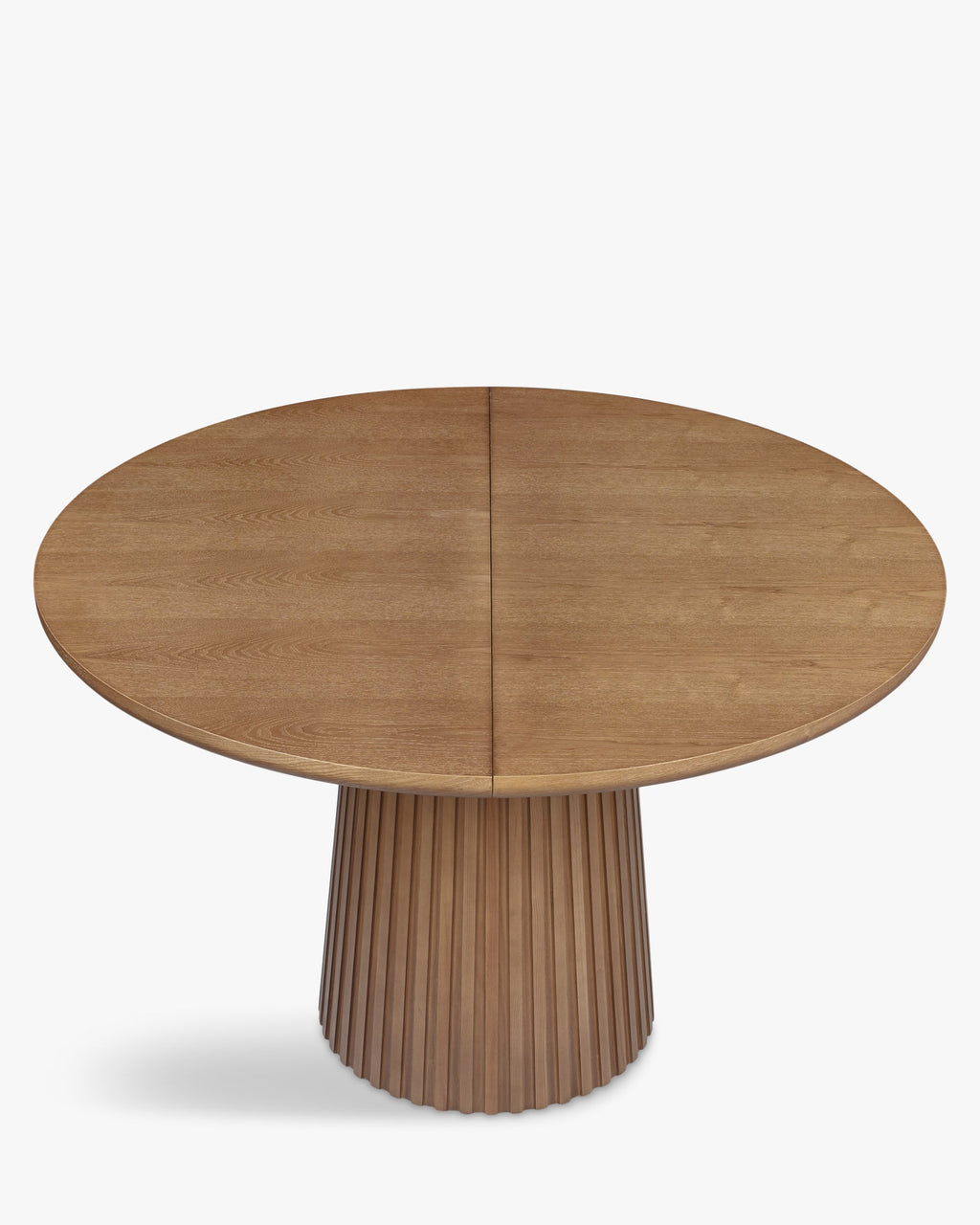 Table à manger extensible en frêne teinté noyer sobre avec salle à manger de style élégant