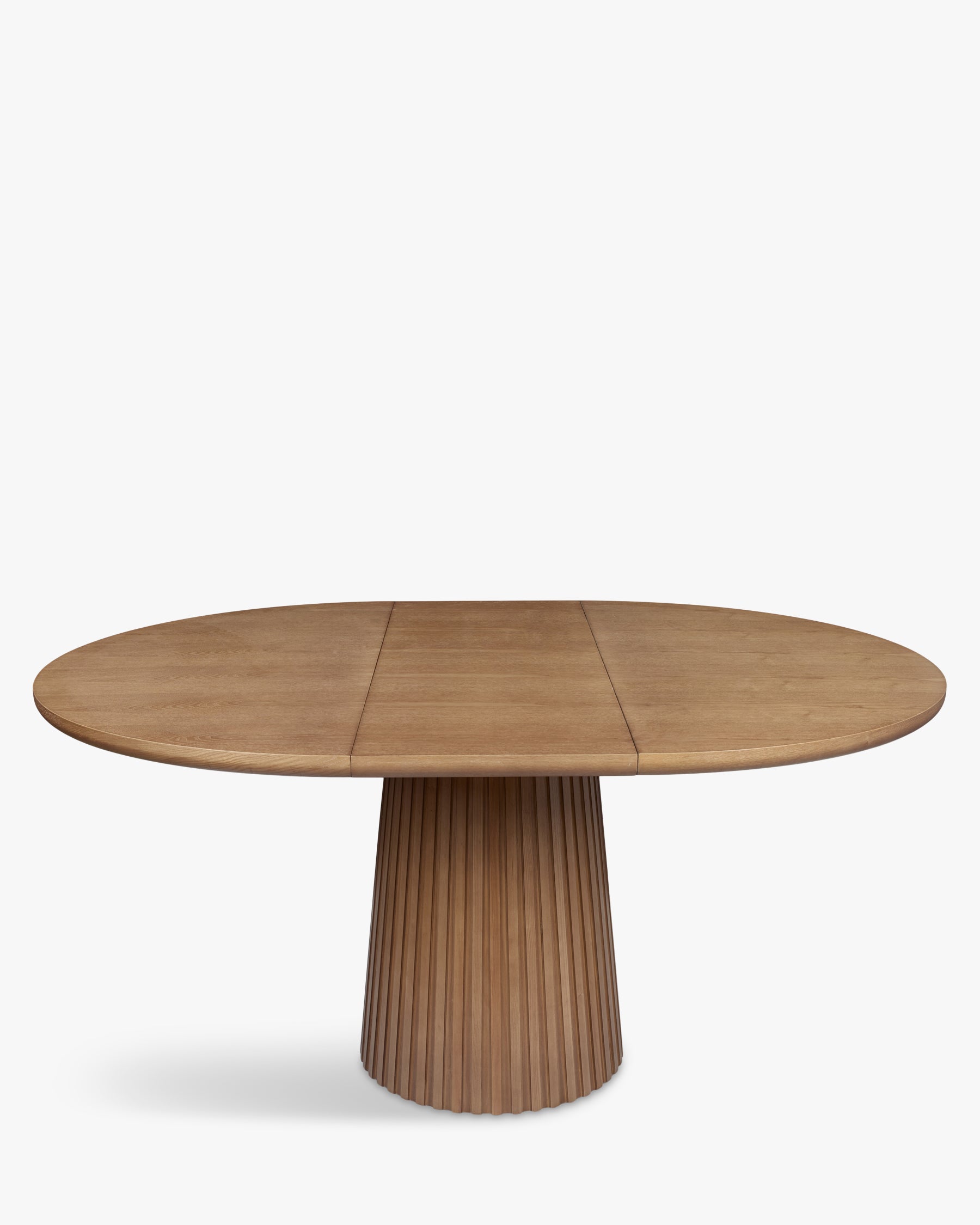 Table à manger extensible en frêne teinté noyer sobre avec salle à manger de style élégant