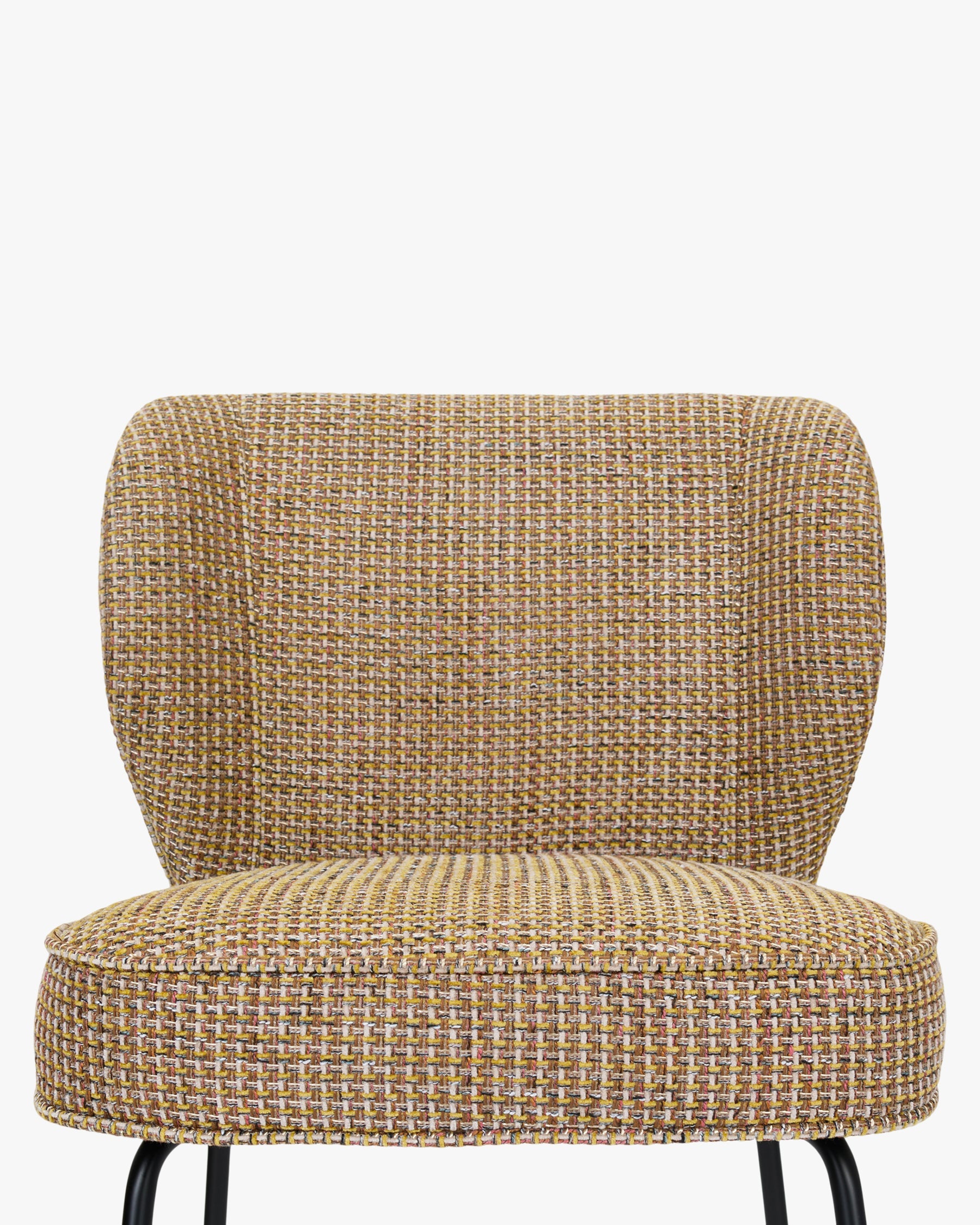Tabouret de bar emblématique en tissu/velours au design chic et durable pour bars et cuisines